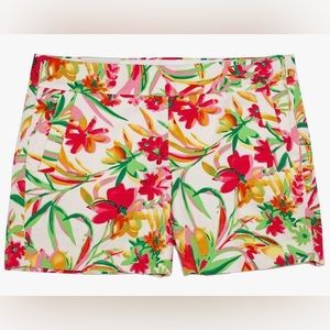J.Crew new with tags shorts size 00 white floral